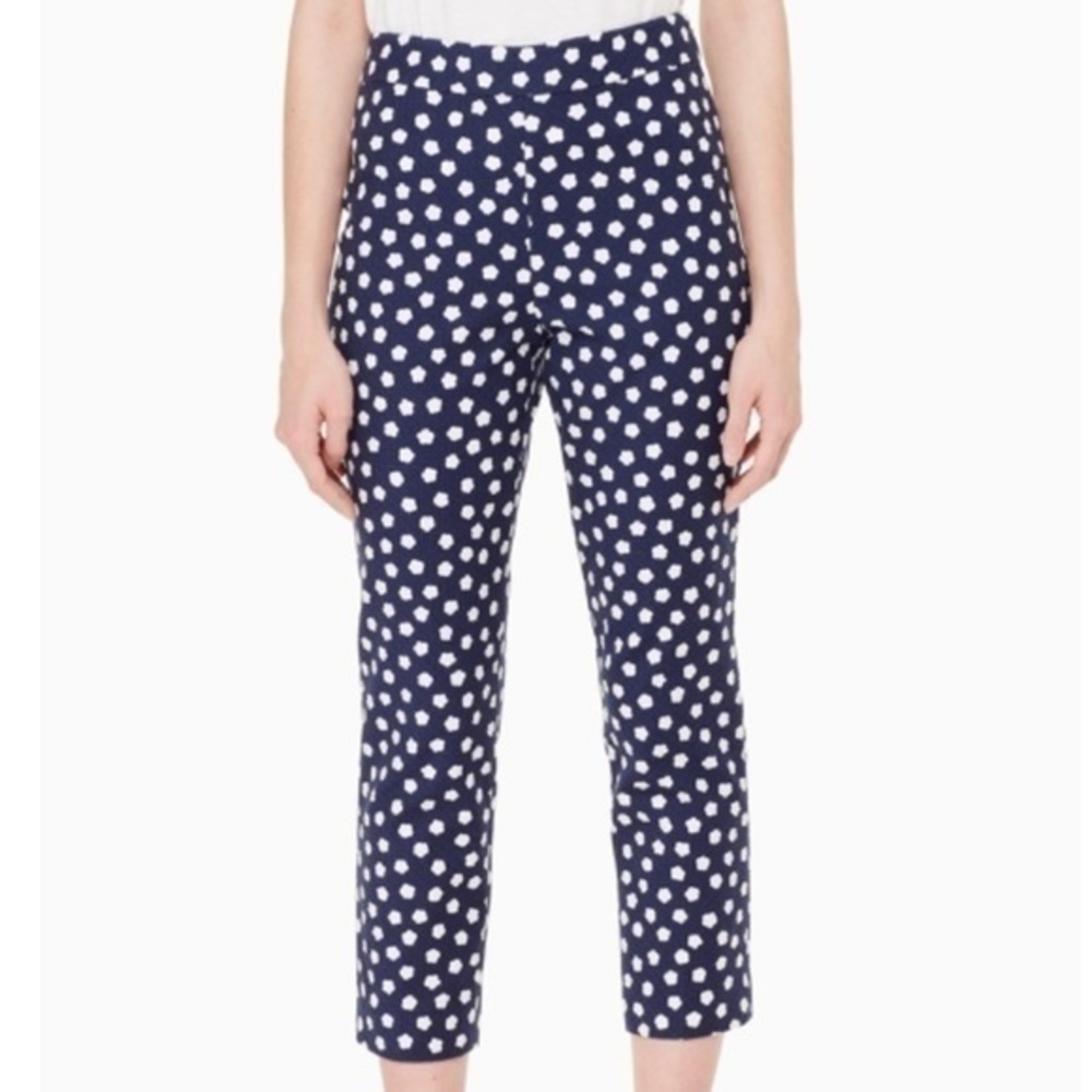Kate Spade cloud dot jacquard pant - Picture 2 of 8